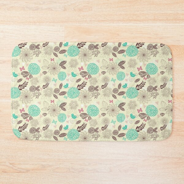 Item preview, Tender flowers pattern designed and sold by Doodle-Shmoodle.