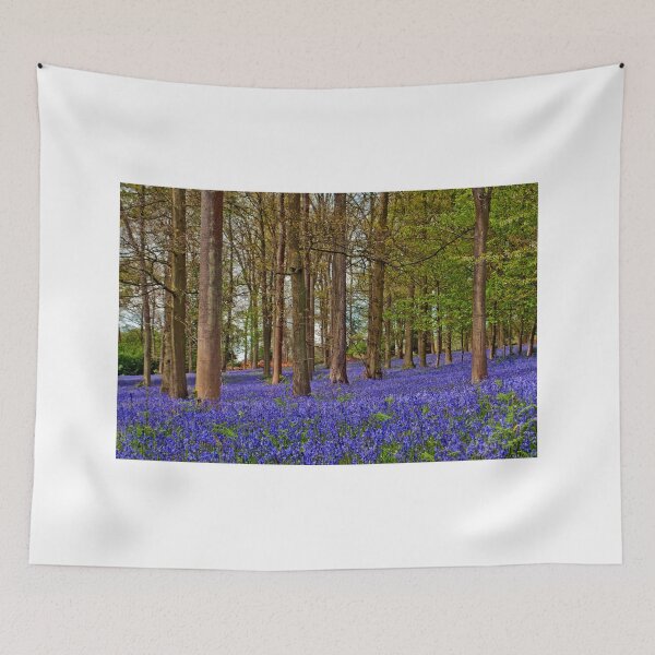 Item preview, Bluebell Woods Greys Court Oxfordshire UK designed and sold by AndyEvansPhotos.