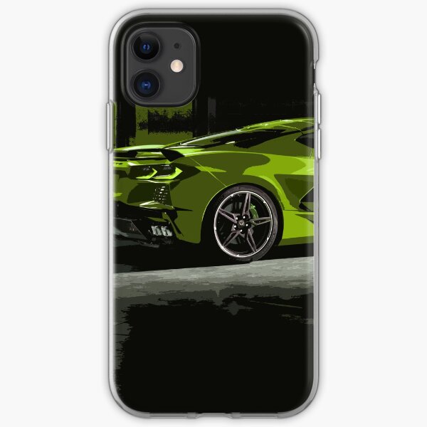 Chevrolet Corvette C8 iPhone Soft Case