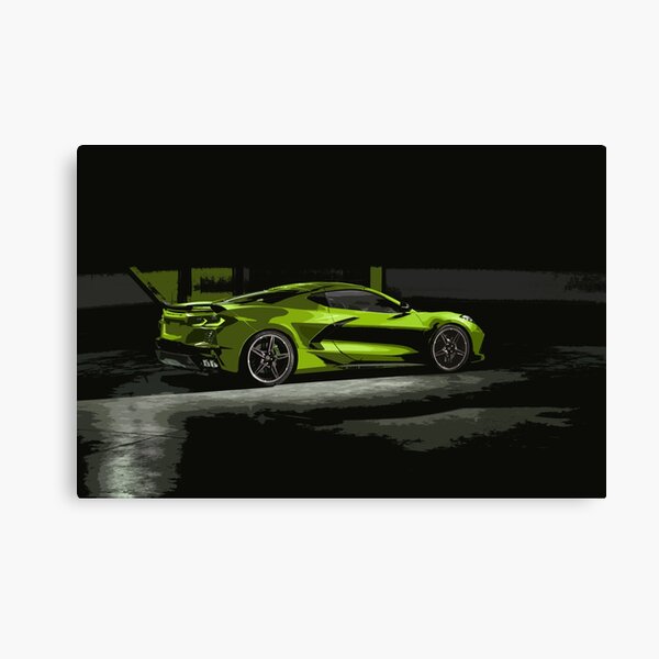 Chevrolet Corvette C8 Canvas Print