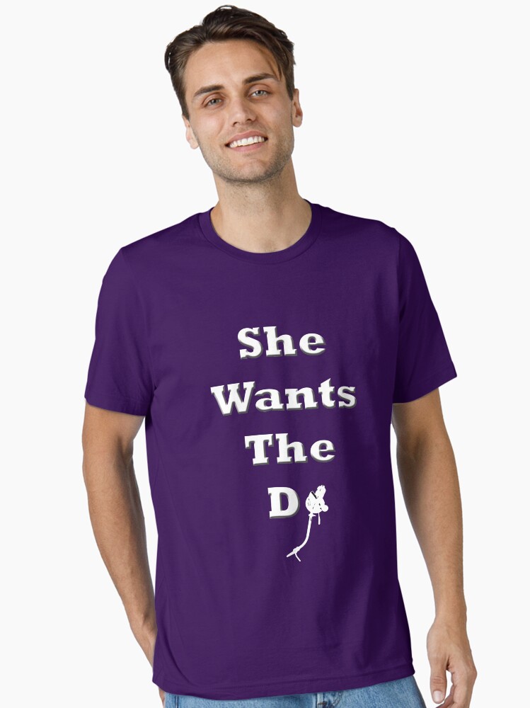 Thumbnail 2 of 7, Essential T-Shirt, She Wants The DJ designed and sold by DJALCHEMY.