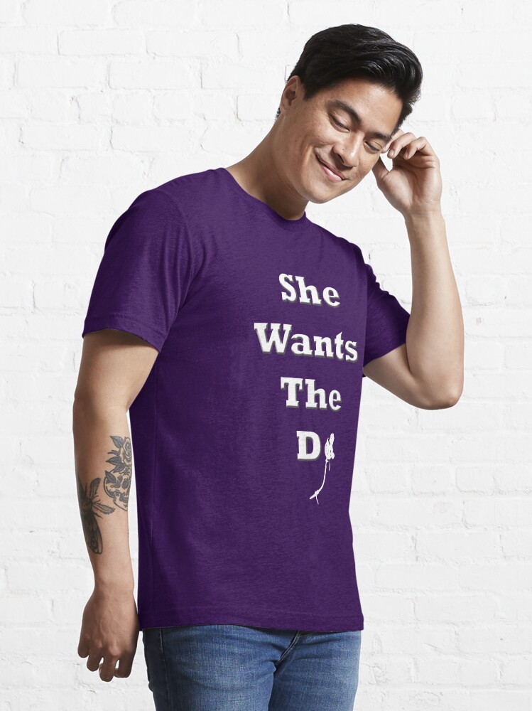 Thumbnail 3 of 7, Essential T-Shirt, She Wants The DJ designed and sold by DJALCHEMY.