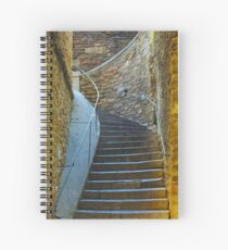 Vintage staircase in Bormes les Mimosas, FRANCE Spiral Notebook