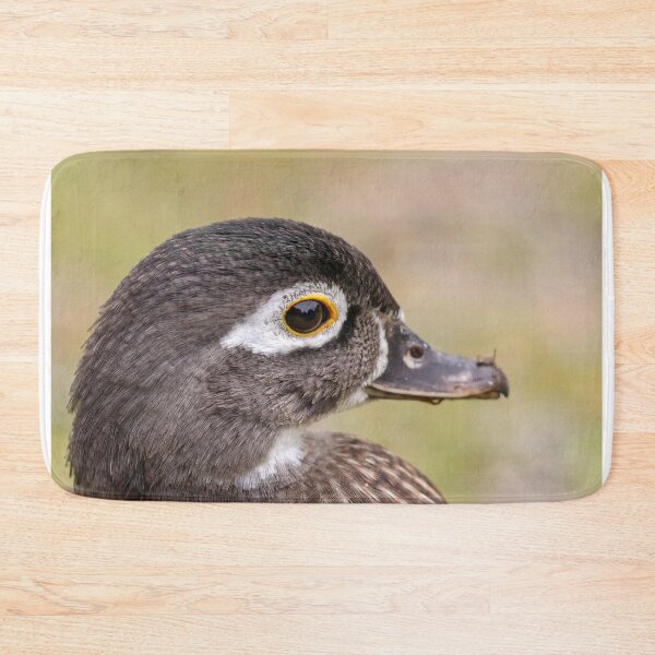 Item preview, Female mandarin duck designed and sold by GreyFeatherPhot.