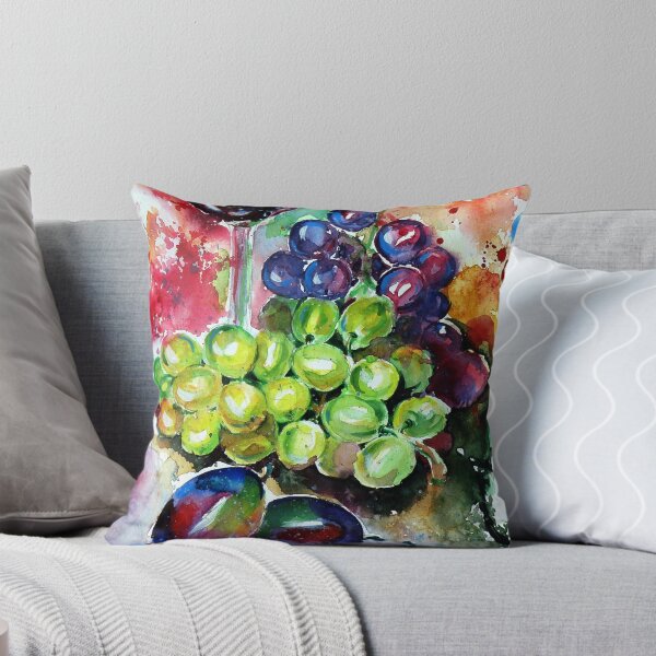 Item preview, Still life with wine and fruits designed and sold by kovacsannabrigi.