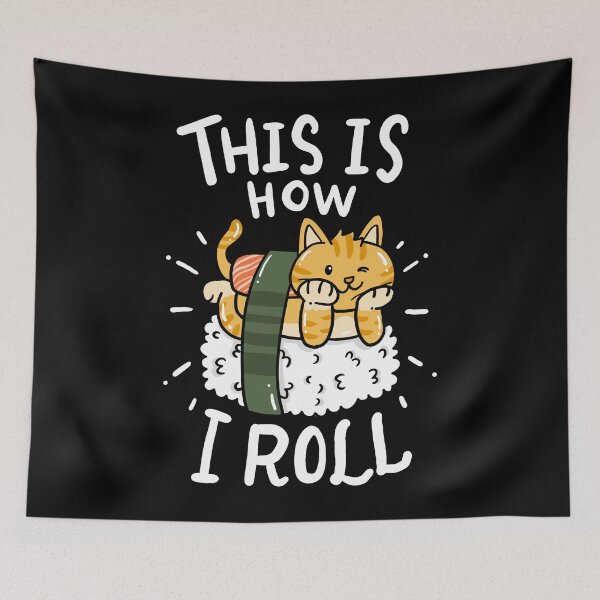 Item preview, Sushi Cat designed and sold by 4tomic.