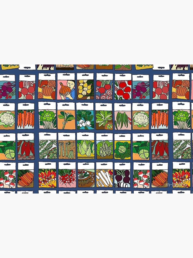 Vegetable seeds pattern by m-lapino
