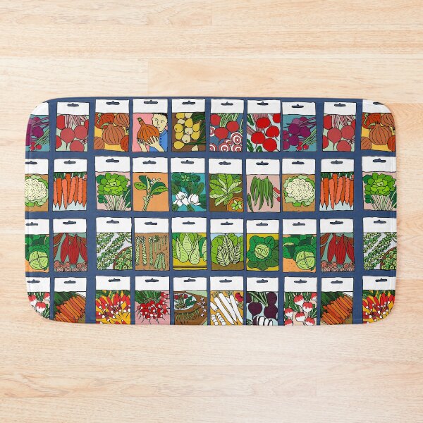 Item preview, Vegetable seeds pattern designed and sold by m-lapino.