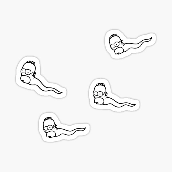 Item preview, Homer sperm graphic explanation conception designed and sold by urantiana.