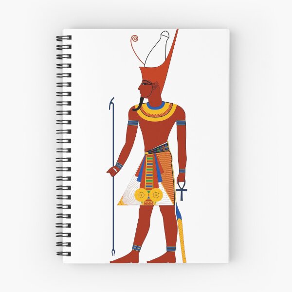 Item preview, Pharaoh With Double Crown | Egyptian Gods, Goddesses, and Deities designed and sold by FreshThreadShop.