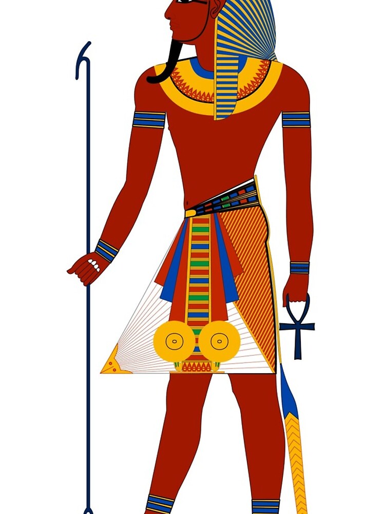 "Pharaoh of Egypt Egyptian Gods, Goddesses, and Deities" iPhone Case