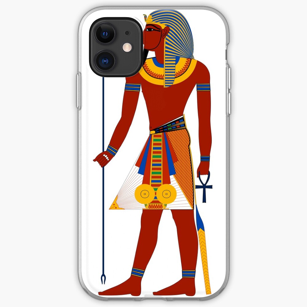 Pharao Von Agypten Agyptische Gotter Gottinnen Und Gotter Iphone Hulle Cover Von Freshthreadshop Redbubble