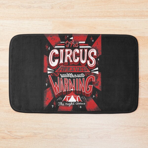 Item preview, The Circus Arrives Without Warning The Night Circus Bookish Merch designed and sold by abbymalagaART.