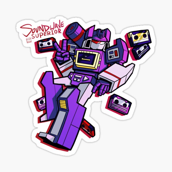 Soundwave: Superior Sticker