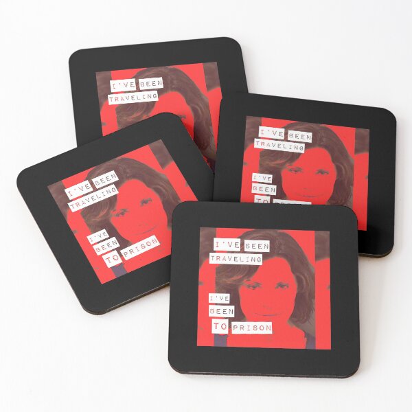Item preview, I've been traveling I've been to prison RHONY Luann de Lesseps mugshot and quote designed and sold by mivpiv.