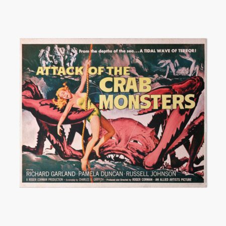 Artikel-Vorschau von ANGRIFF AUF DIE CRAB MONSTER Kult Klassiker Retro Horror Vintage Movie, designt und verkauft von retroposters.