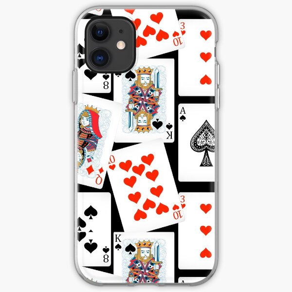 Playing cards iPhone Soft Case