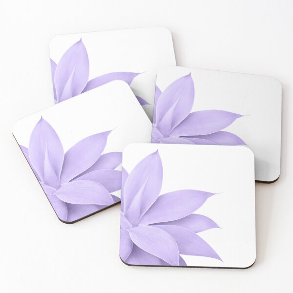 Item preview, Agave Finesse #9 - Ultra Violet on White #tropical #decor #art  designed and sold by Anita's & Bella's Art.