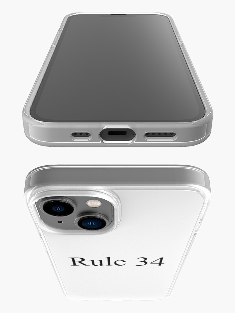 "Rule 34" iPhone Case for Sale by atoprac59 Redbubble