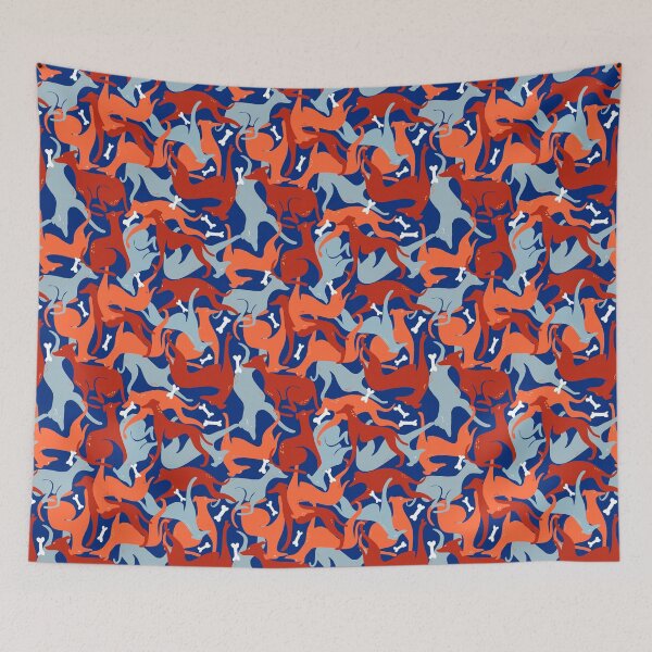 Item preview, Greyhound Dogs Pattern  designed and sold by Lisa F.