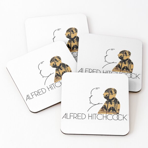 Item preview, Logotipo de Alfred Hitchcock y la silueta de los pájaros designed and sold by posterist.