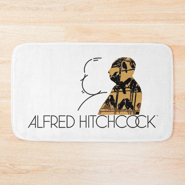 Item preview, Alfred Hitchcock Logo and The Birds Silhouette designed and sold by posterist.
