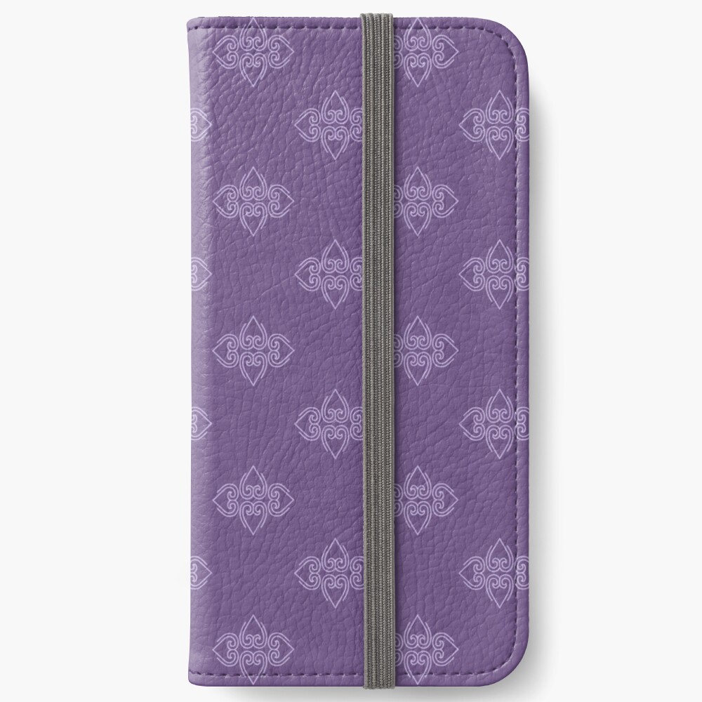 Ruby Gloom Purple Wallpaper iPhone Wallet for Sale by Jessykosis