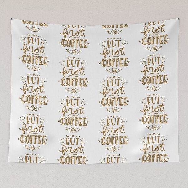 Item preview, But first coffee  designed and sold by Kerry Pritchard.