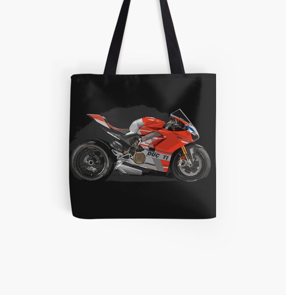 Ducati Panigale V4 S All Over Print Tote Bag