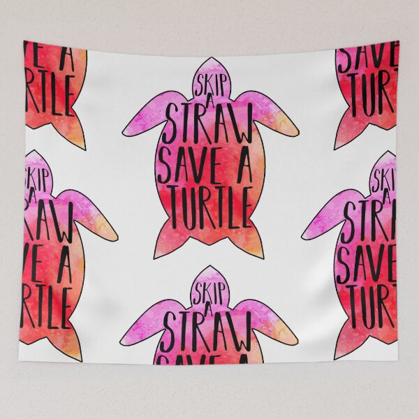Item preview, Skip a Straw save a turtle designed and sold by Sioox.
