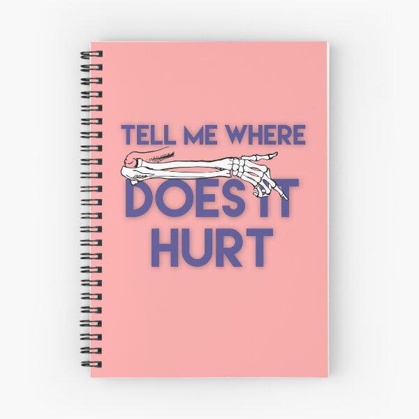 Item preview, Tell me where does it hurt designed and sold by WeMadeOurWorld.