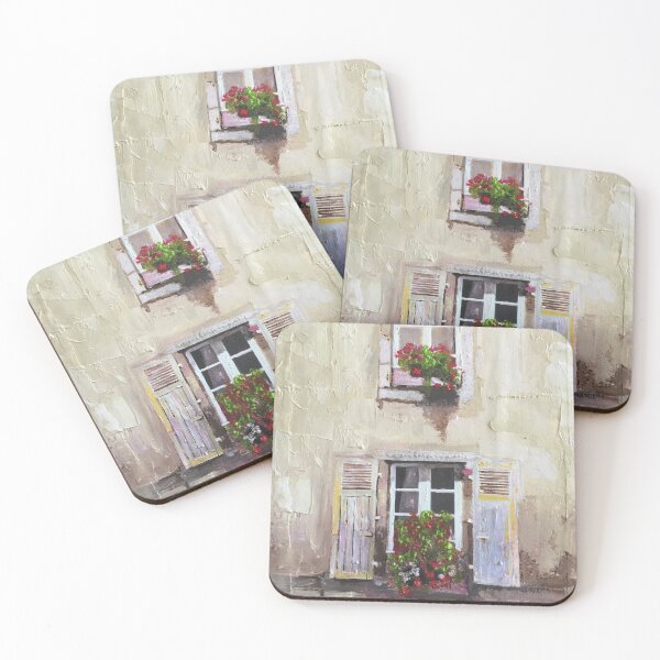 Item preview, Shutters and Flowers, France designed and sold by golan22may.