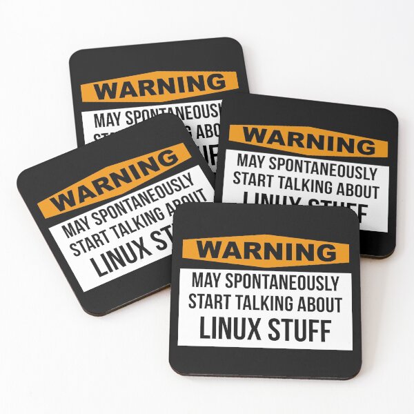 Linux Coasters (Set of 4)