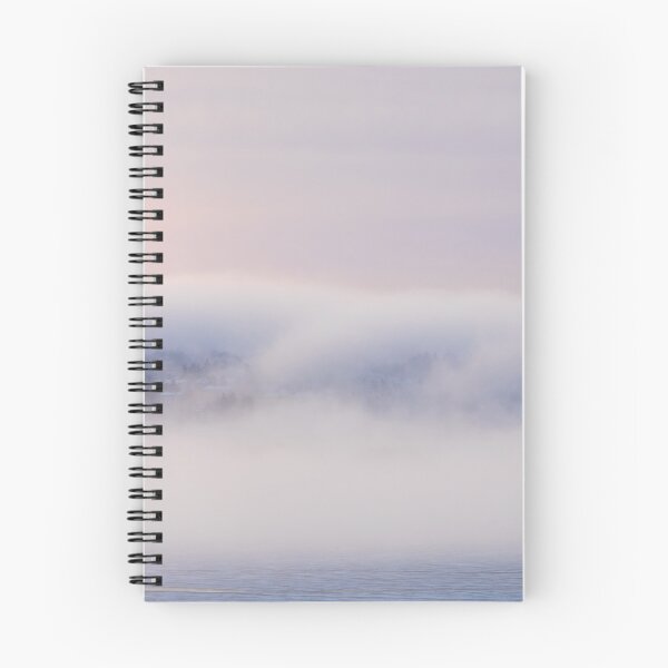 Item preview, Dreamy thick fog at sunrise over hill designed and sold by Juhku.