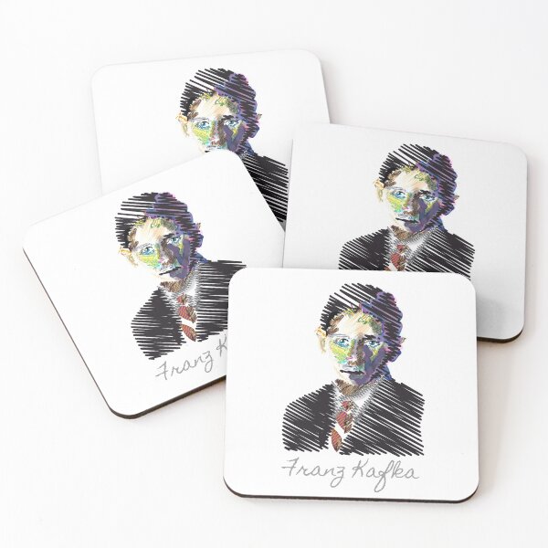 Item preview, Franz Kafka portrait designed and sold by Emi Yañez.