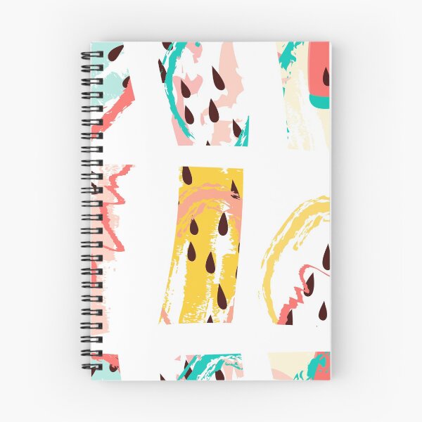Item preview, Watermelon hand drawn geometry pattern designed and sold by HelgaScand.