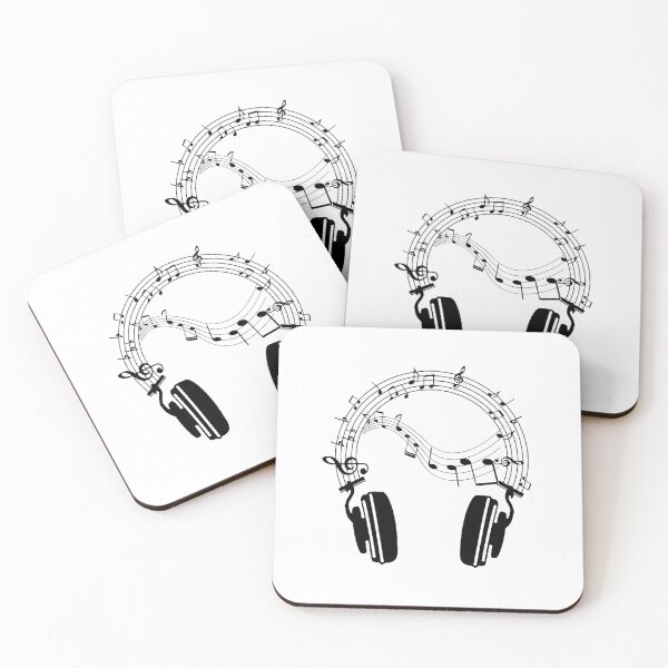 Item preview, Musical Notes Headphone designed and sold by Uma8.