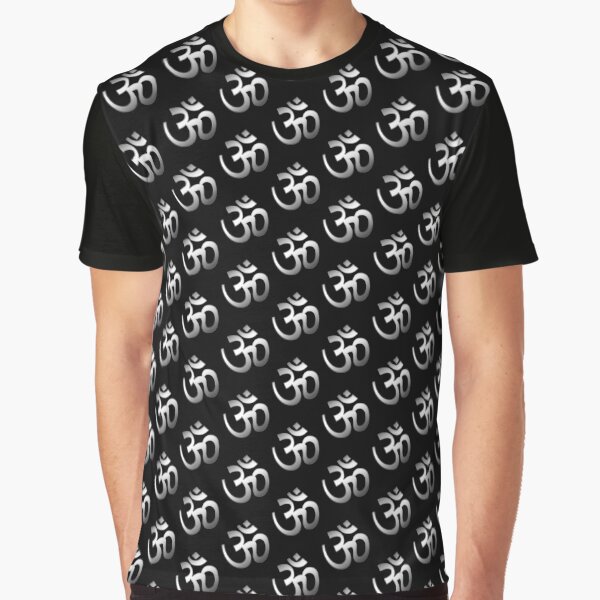 OM or AUM Grafik T-Shirt