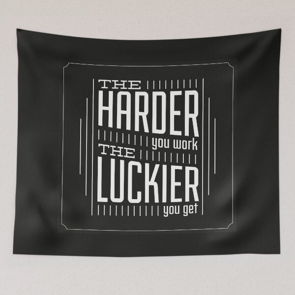 Item preview, Harder Luckier designed and sold by meursaultdesign.