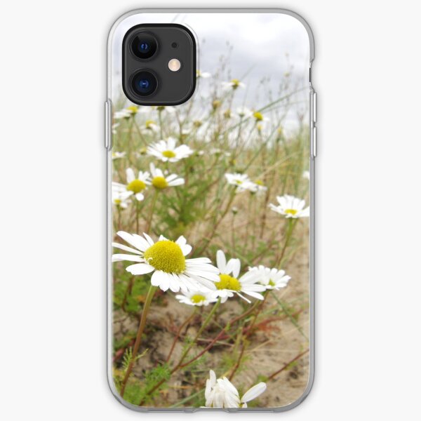 White n Yellow Lisfannon beach County Donegal Ireland iPhone Soft Case