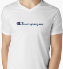 Champagne champion V-Neck T-Shirt
