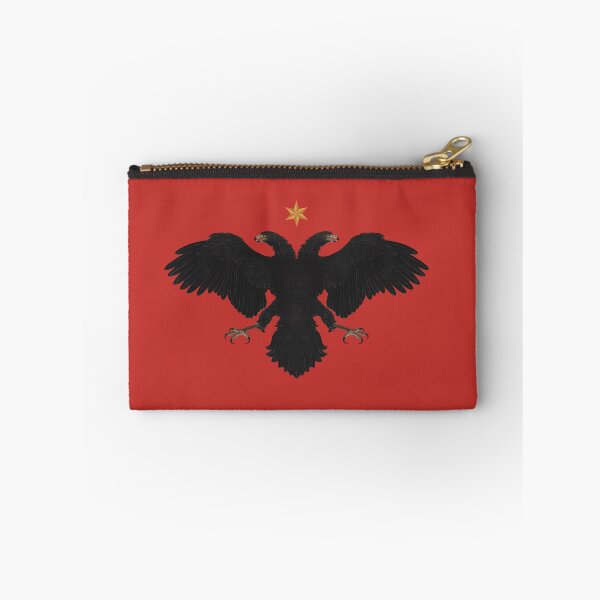 Item preview, Albanian Flag in Red with Illyrian Star designed and sold by Gentian Lulani.