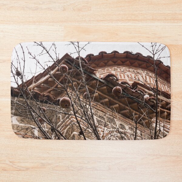 Item preview, Forgotten Fruit - Pomegranates and Byzantine Church Fabulous Brickwork designed and sold by Georgia Mizuleva.