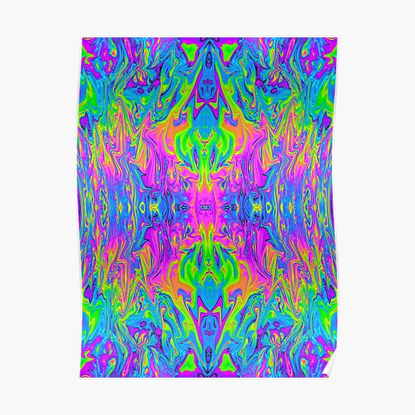 Weaving migraine visions into psychedelic tapestries