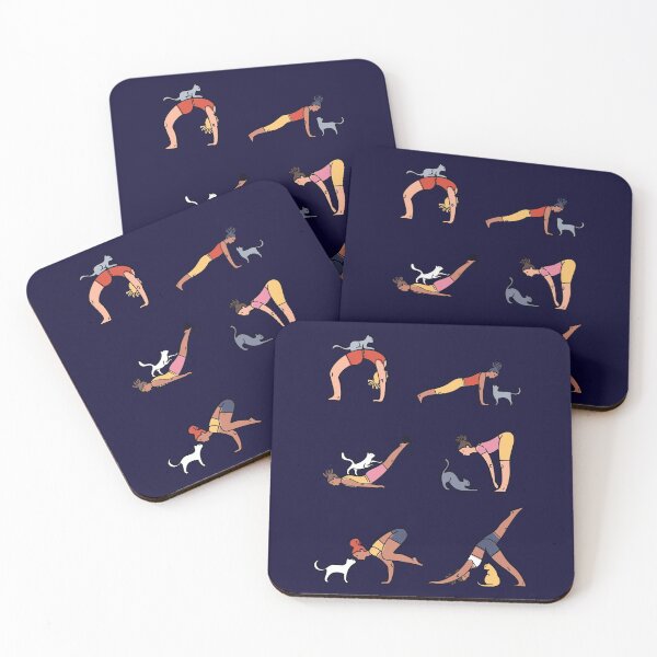 Item preview, Cats And Yoga designed and sold by madtoyman.