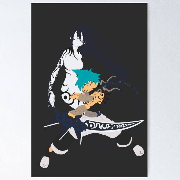 Anime Embroidery Soul Eater Black Star Punch - A.G.E Store