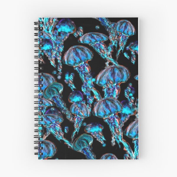 Item preview, Jellyfish Electric Blue designed and sold by lyndseyart.