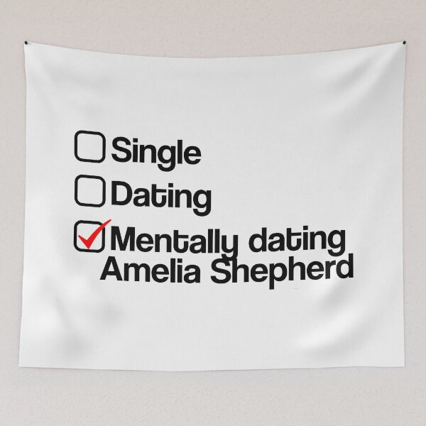 Item preview, Mentally dating Amelia Shepherd  designed and sold by dom e..