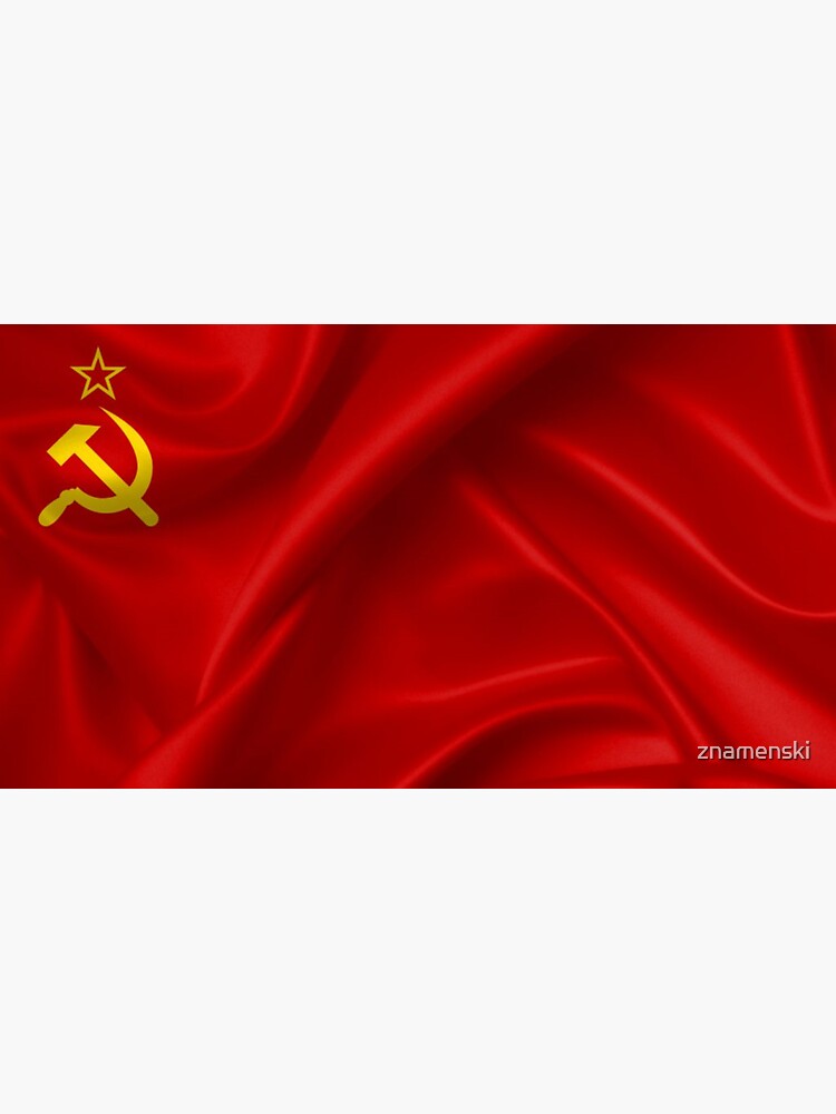 #Flag of the Soviet Union, Soviet Popular #Pictures, #Red Satin #SovietUnion by znamenski