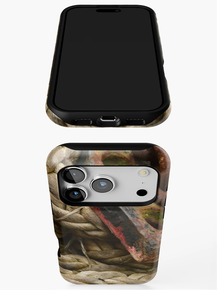 Thumbnail 3 of 4, iPhone Case, Ship Ropes designed and sold by Alexandra Lavizzari.